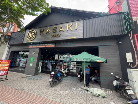 Dự Án Hơn 1.000 Dù Che In Logo Hasaki Beauty & Clinic Tại TP.HCM Và Các Tỉnh Phía Nam